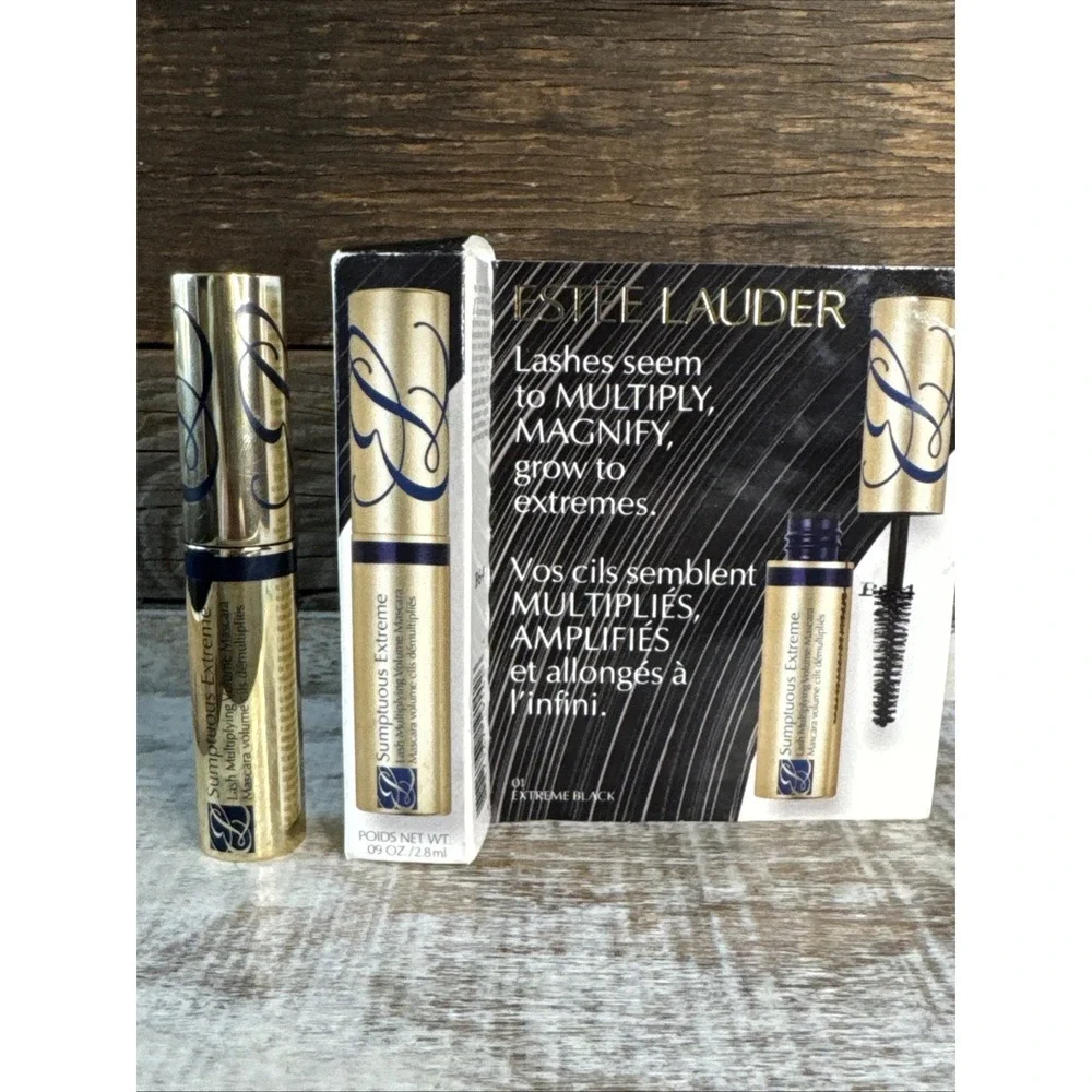 Estée Lauder Sumptuous Extreme Mini Mascara 0.09oz Extreme Black | MSRP = $15
